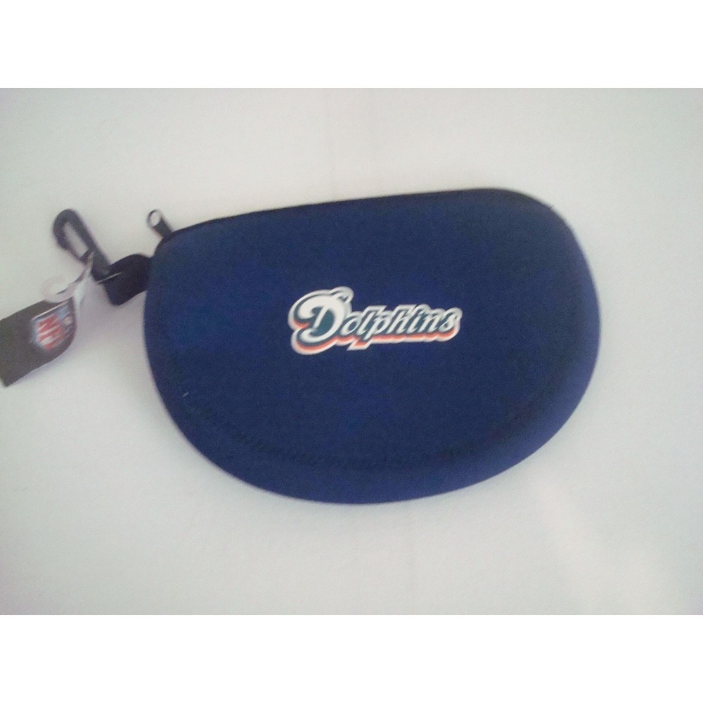 MIAMI DOLPHINS BAG PURSE 6X8 POUCH  VINTAGE DEADSTOCK‎ 03